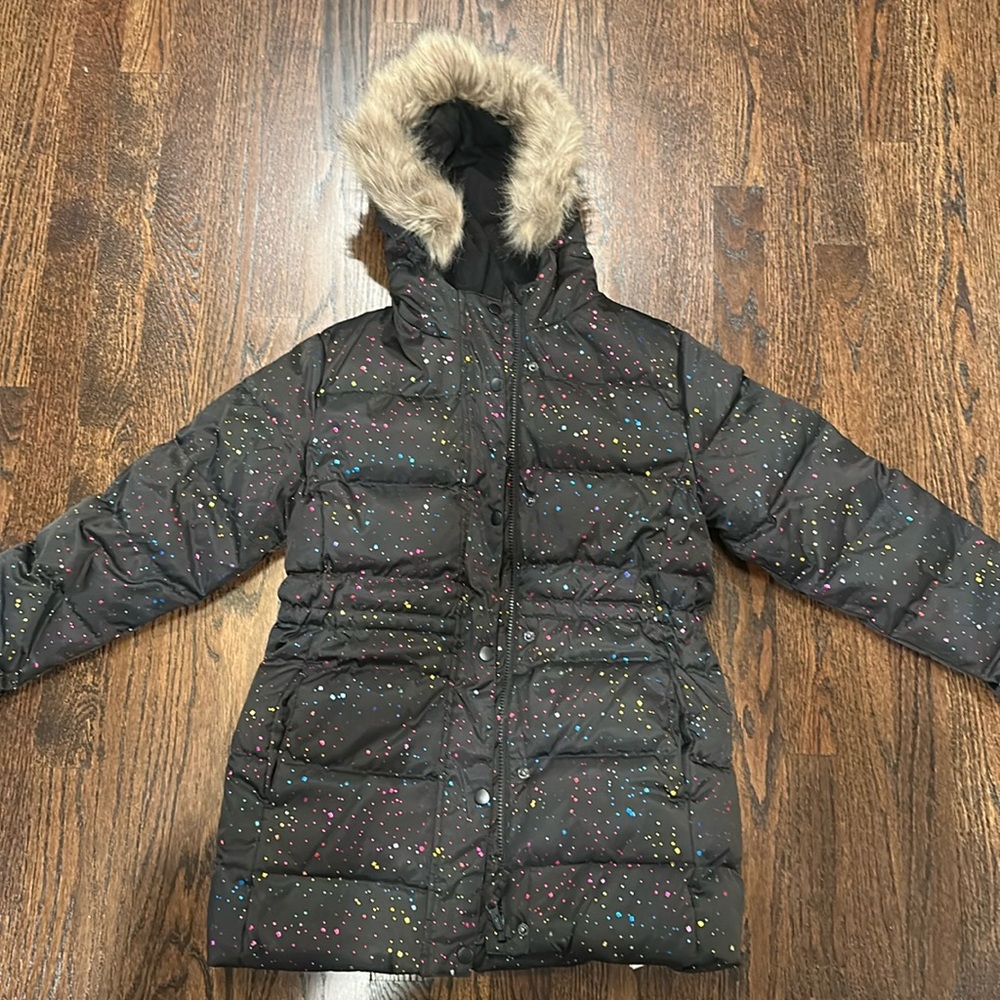 girls Eddie Bauer puffer jacket size 10-12